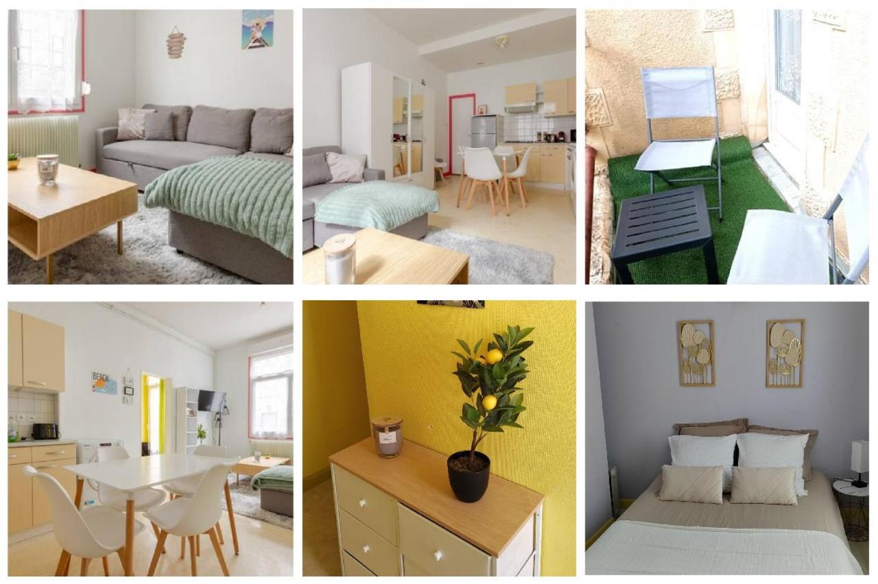 ++++ Central Charmant 70M2 Avec Balcon, Mer A 200 M Et Rue Pietonne A 300 M ++++ Berck Exterior foto